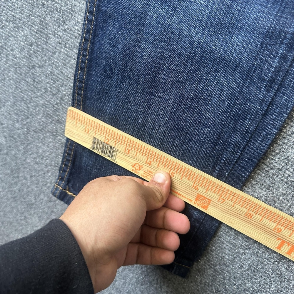 Levi's 514 Jeans Mens 29x32 Blue Medium Wash Straight Fit Classic Denim Pants - Picture 9 of 10